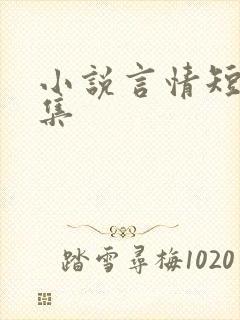 小说言情短篇合集