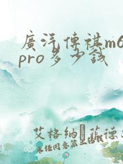 广汽传祺m6 pro多少钱 广汽传祺m6 pro多少钱