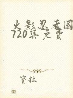 火影忍者国语版720集免费