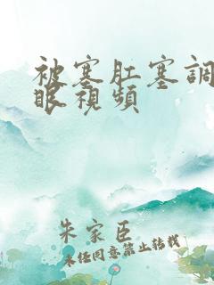 被塞肛塞调教屁眼视频