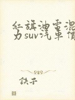 红旗油电混合动力suv汽车价格