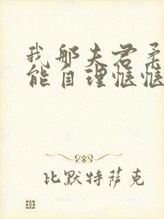 我那夫君柔弱不能自理惬惬容安txt