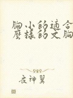 胸小的适合穿什么样的文胸