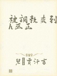 被调教爽到失禁h巫正