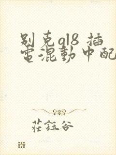 别克gl8 插电混动中配多少钱一辆