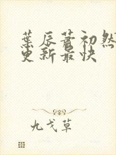 叶辰萧初然免费更新最快