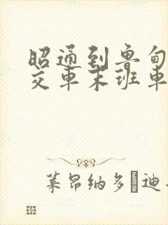 昭通到鲁甸的公交车末班车几点 昭通到鲁甸的公交车末班车几点