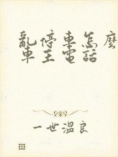 乱停车怎么找到车主电话
