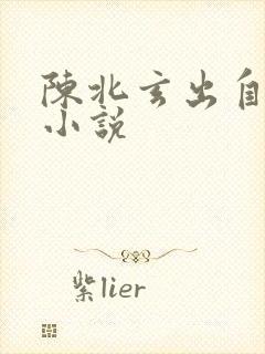 陈北玄出自哪部小说