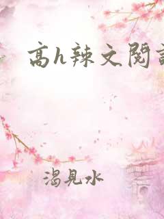 高h辣文阅读