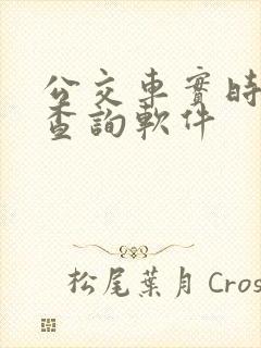 公交车实时到站查询软件