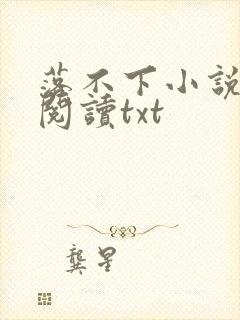 落不下小说全文阅读txt