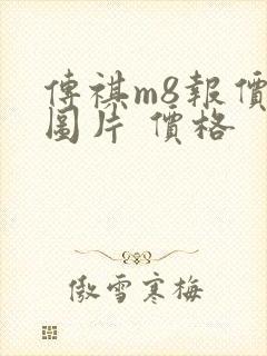 传祺m8报价及图片 价格