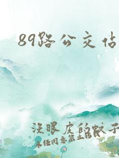 89路公交站点