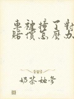 车被撞了对方不赔偿怎么办