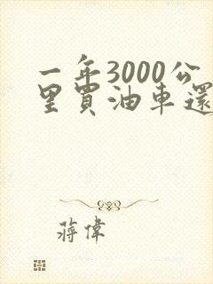 一年3000公里买油车还是电车