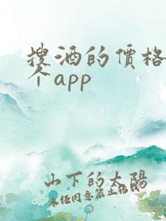 搜酒的价格在哪个app