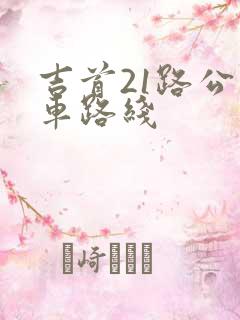 吉首21路公交车路线