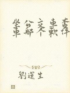 坐公交车查公交车哪个软件最好用