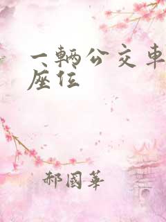 一辆公交车几个座位