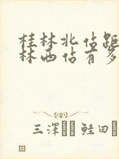 桂林北站距离桂林西站有多远