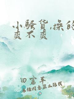 小骚货,操的你爽不爽