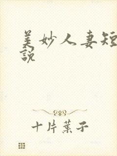 美妙人妻短篇小说