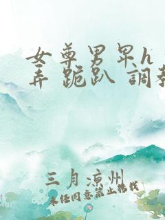 女尊男卑h 玩弄 跪趴 调教