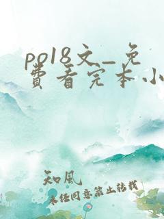 po18文_免费看完本小说在线阅读