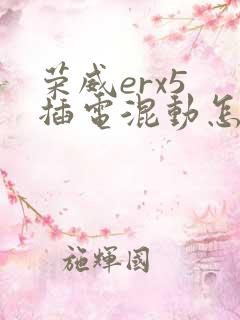 荣威erx5 插电混动怎么样