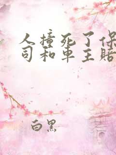 人撞死了保险公司和车主赔多少钱 人撞死了保险公司和车主赔多少钱