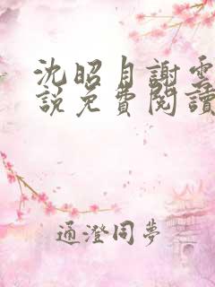 沈昭月谢云湛小说免费阅读最新章节