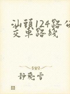 汕头124路公交车路线