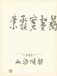 唐承安和儿媳妇小说免费阅读