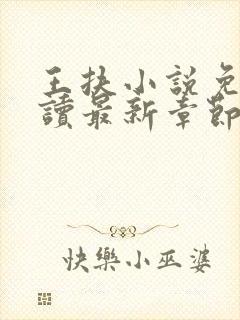 王扶小说免费阅读最新章节无弹窗