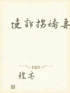使诈拐娇妻