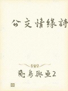 公交情缘诗晴