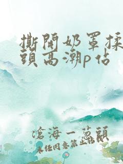 撕开奶罩揉吮奶头高潮p站