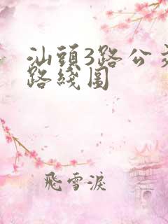汕头3路公交车路线图