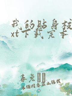 我的贴身校花txt下载完本