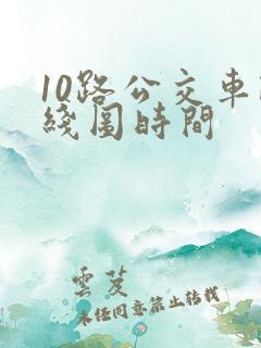 10路公交车路线图时间