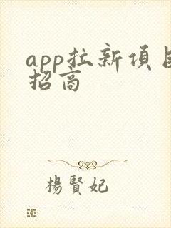 app拉新项目招商