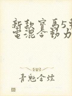 新款宝马5系油电混合动力