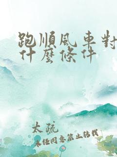 跑顺风车对车有什么条件 跑顺风车对车有什么条件