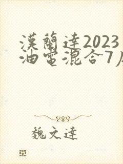 汉兰达2023油电混合7座落地价