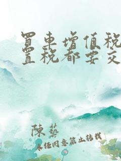 买车增值税和购置税都要交吗 买车增值税和购置税都要交吗