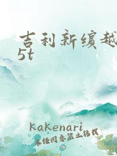 吉利新缤越1.5t