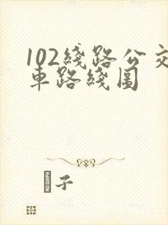 102线路公交车路线图