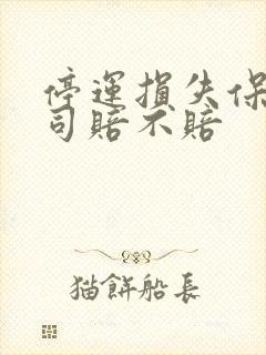 停运损失保险公司赔不赔