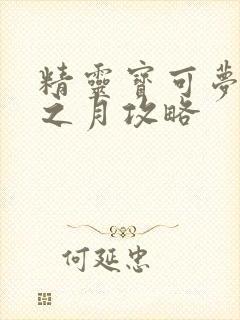 精灵宝可梦究极之月攻略
